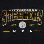 NFL (Lee) - Pittsburgh Steelers Crew Neck Sweatshirt 1990s Medium Vintage Retro Football