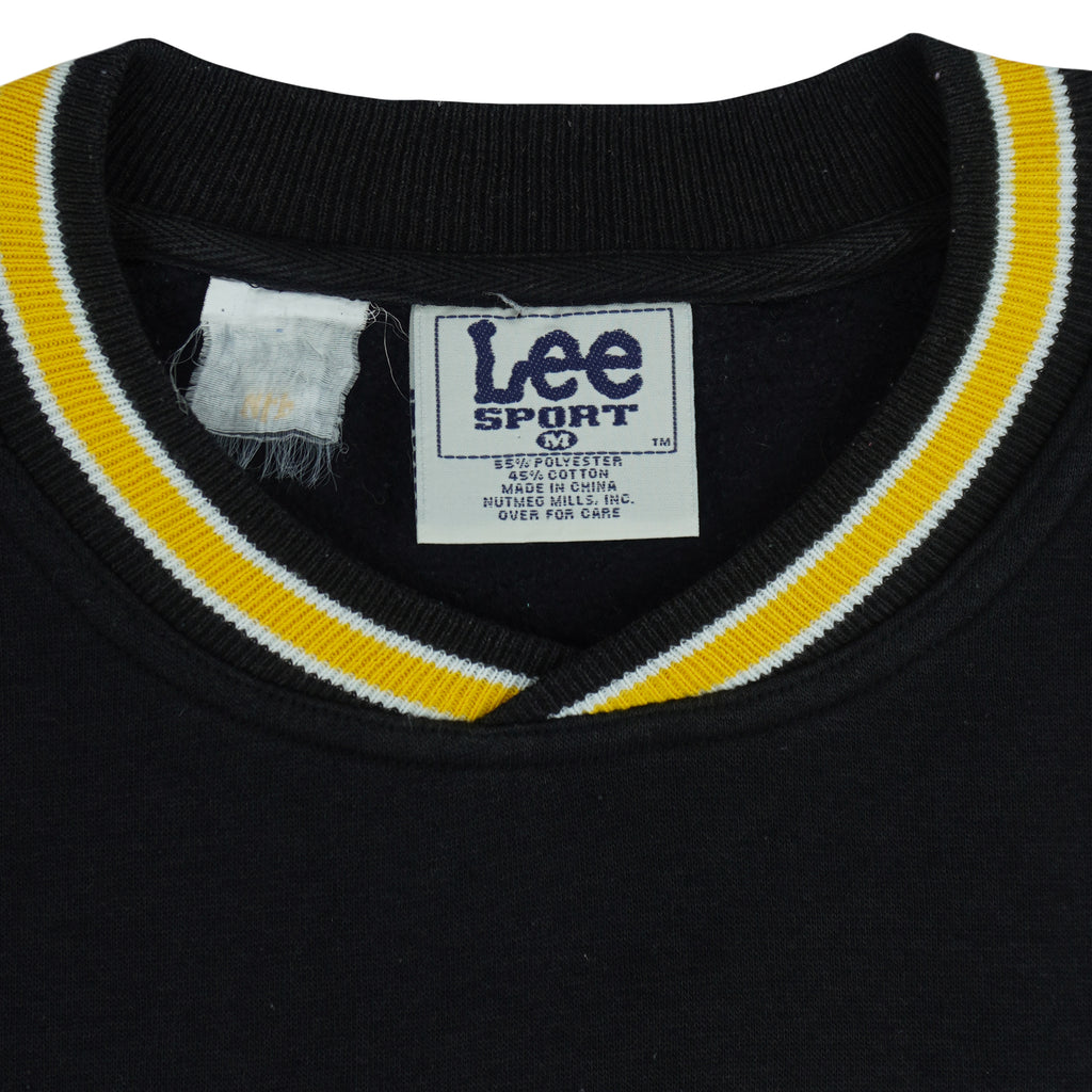 NFL (Lee) - Pittsburgh Steelers Crew Neck Sweatshirt 1990s Medium Vintage Retro Football