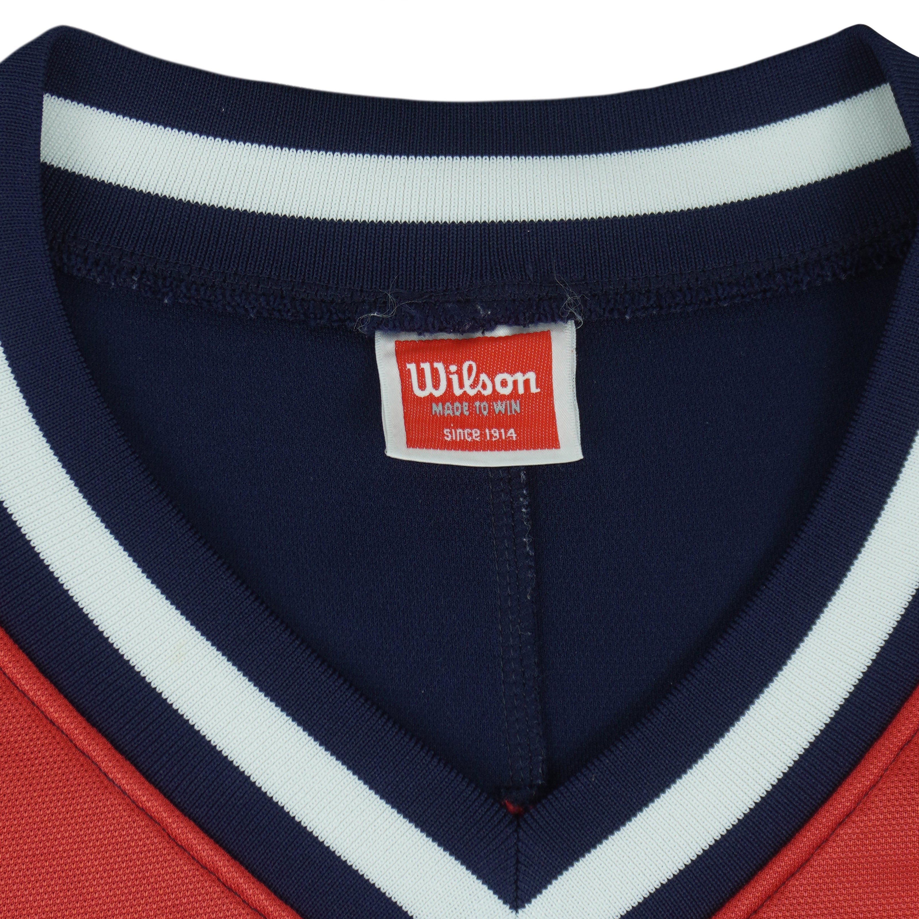 Wilson - Go For Atlanta From Chicago Spell-Out Hockey Jersey 1990s Large Vintage Retro