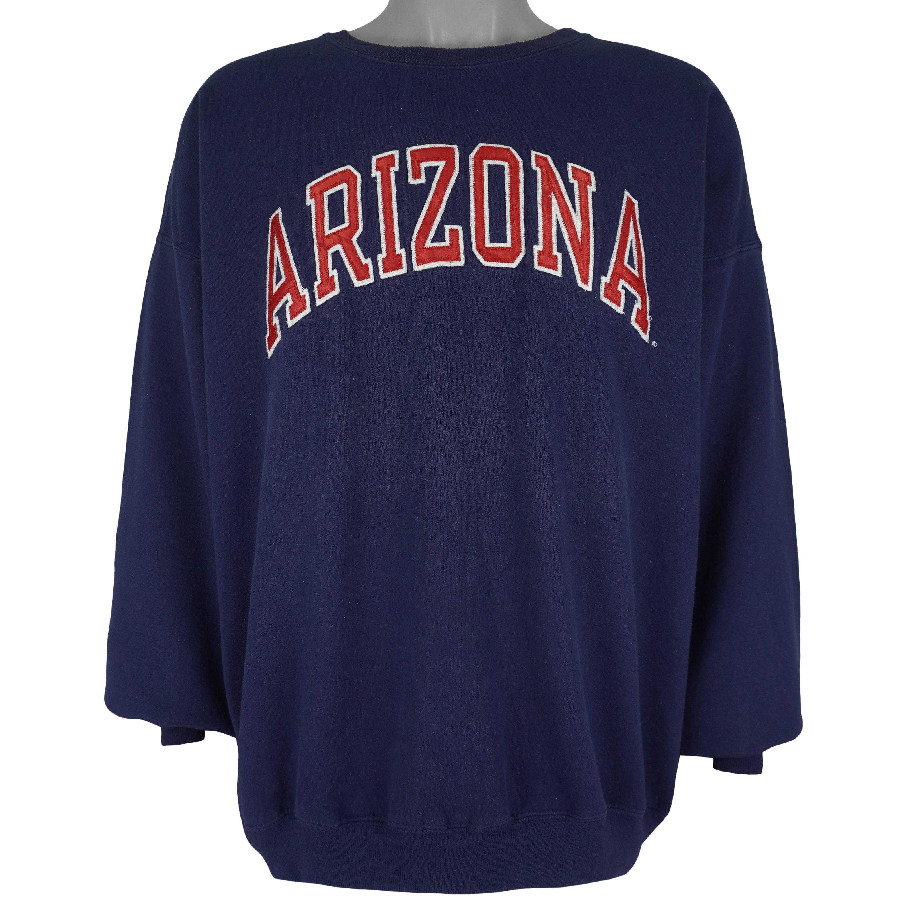 Champion - Arizona Wildcats Crew Neck Sweatshirt 1990s XX-Large Vintage Retro