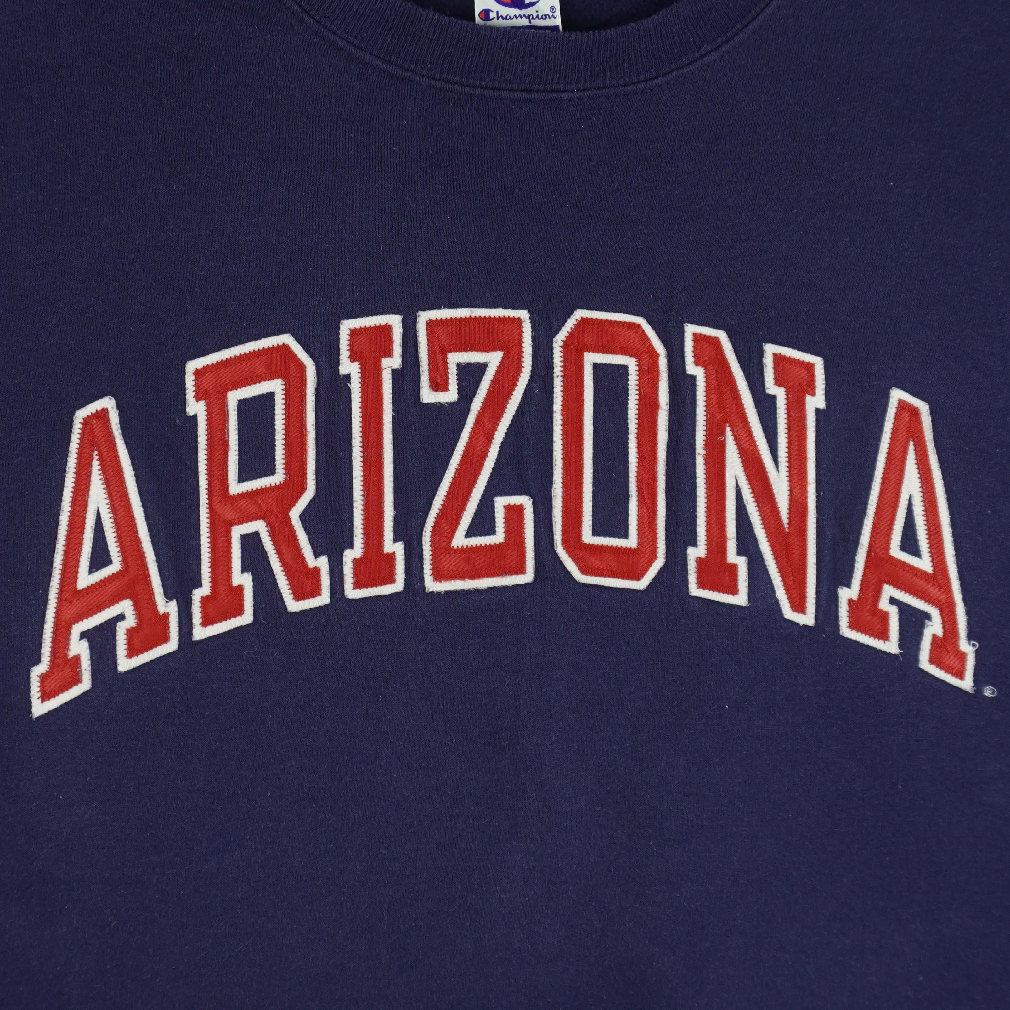 Champion - Arizona Wildcats Crew Neck Sweatshirt 1990s XX-Large Vintage Retro