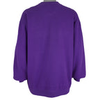 Reebok - Purple Minnesota Vikings Crew Neck Sweatshirt 2000s X-Large Vintage Retro Football