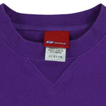 Reebok - Purple Minnesota Vikings Crew Neck Sweatshirt 2000s X-Large Vintage Retro Football