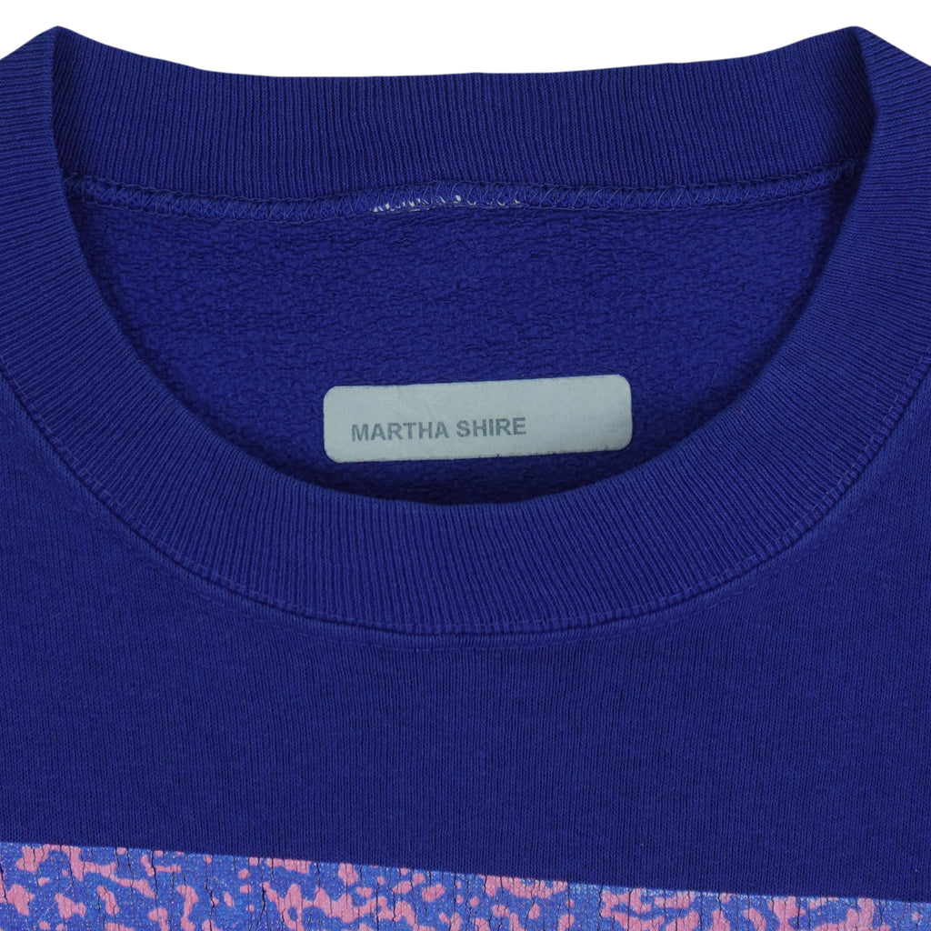 Vintage (Martha Shire) - Texas Spell-Out Crew Neck Sweatshirt 1990s Large Vintage Retro