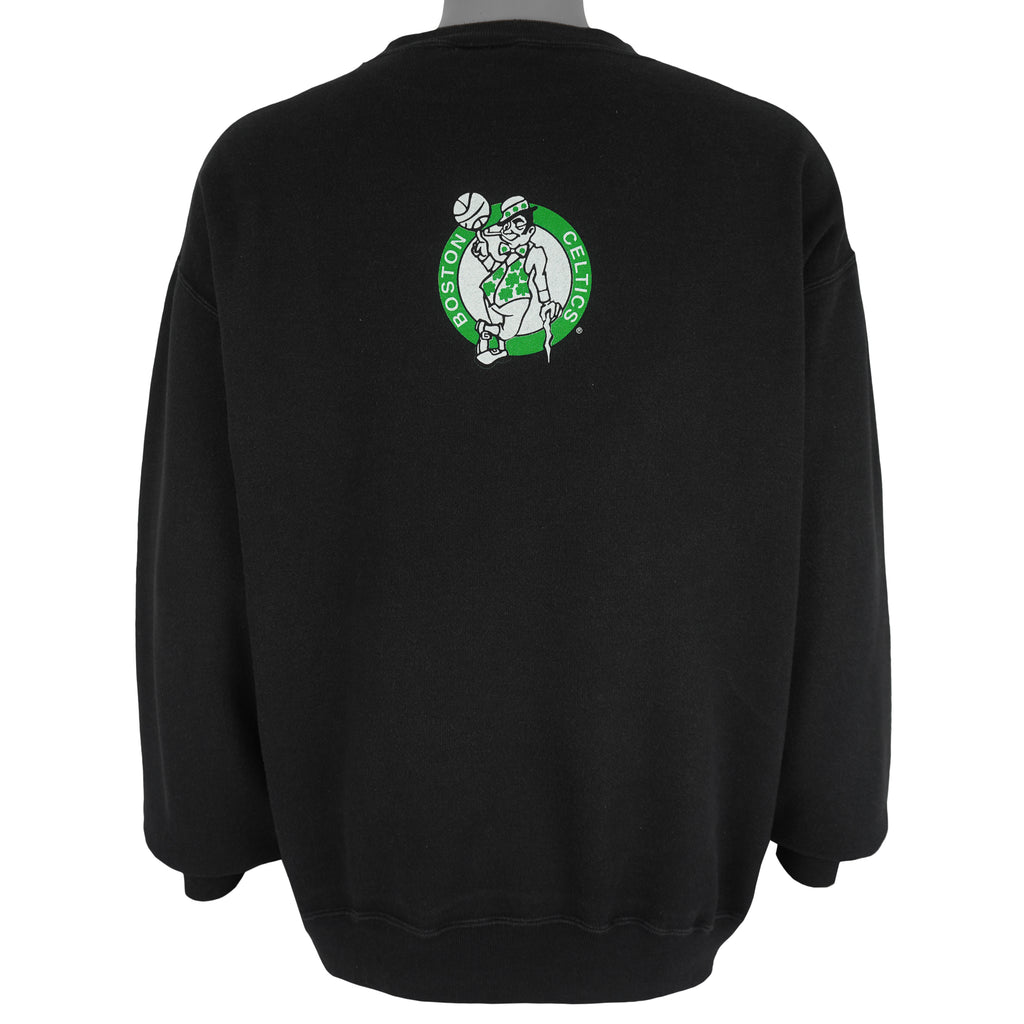 NBA (American Favorite) - Boston Celtics Crew Neck Sweatshirt 1990s X-Large Vintage Retro Basketball