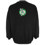 NBA (American Favorite) - Boston Celtics Crew Neck Sweatshirt 1990s X-Large Vintage Retro Basketball