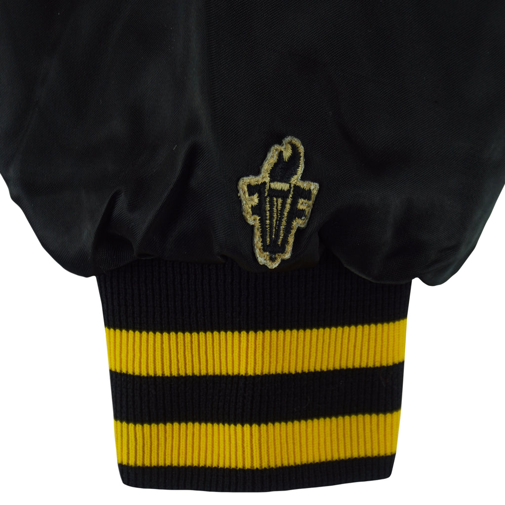 MLB (Felco) - Pittsburgh Pirates Satin Jacket 1990s Large Vintage Retro Baseball