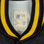 MLB (Felco) - Pittsburgh Pirates Satin Jacket 1990s Large Vintage Retro Baseball
