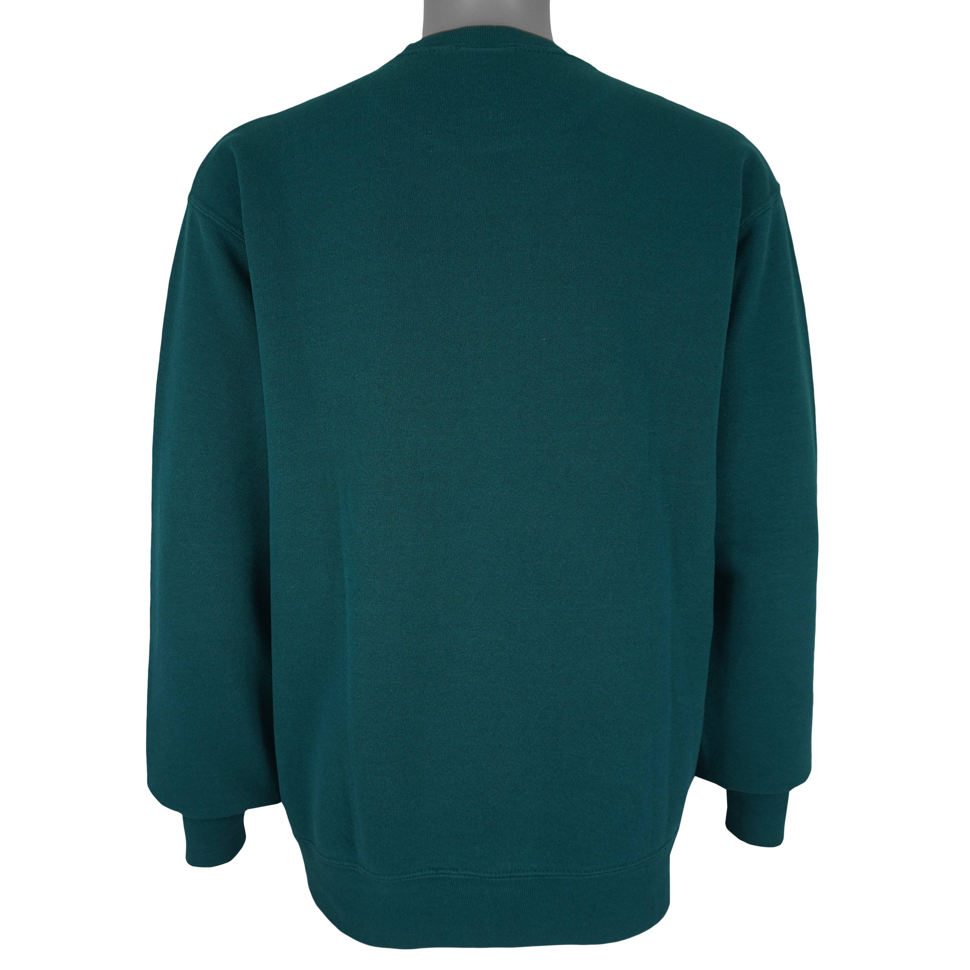 NFL (Team Apparel) - Philadelphia Eagles Big Spell-Out Sweatshirt 1990s Medium Vintage Retro Football
