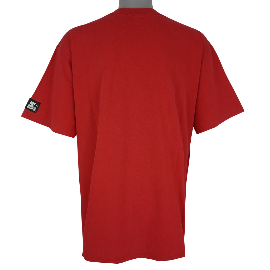 Starter - Property Of The Florida Panthers Big Spell-Out T-Shirt 1990s X-Large Vintage Retro Hockey