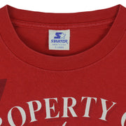Starter - Property Of The Florida Panthers Big Spell-Out T-Shirt 1990s X-Large Vintage Retro Hockey