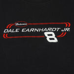 NASCAR - Budweiser Dale Earnhardt Jr. #8 Long Sleeved Shirt 1990s Large Vintage Retro