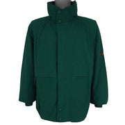 Nautica - Green Zip& Button Up Jacket 1990s X-Large Vintage Retro