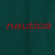 Nautica - Green Zip & Button Up Jacket 1990s X-Large Vintage Retro