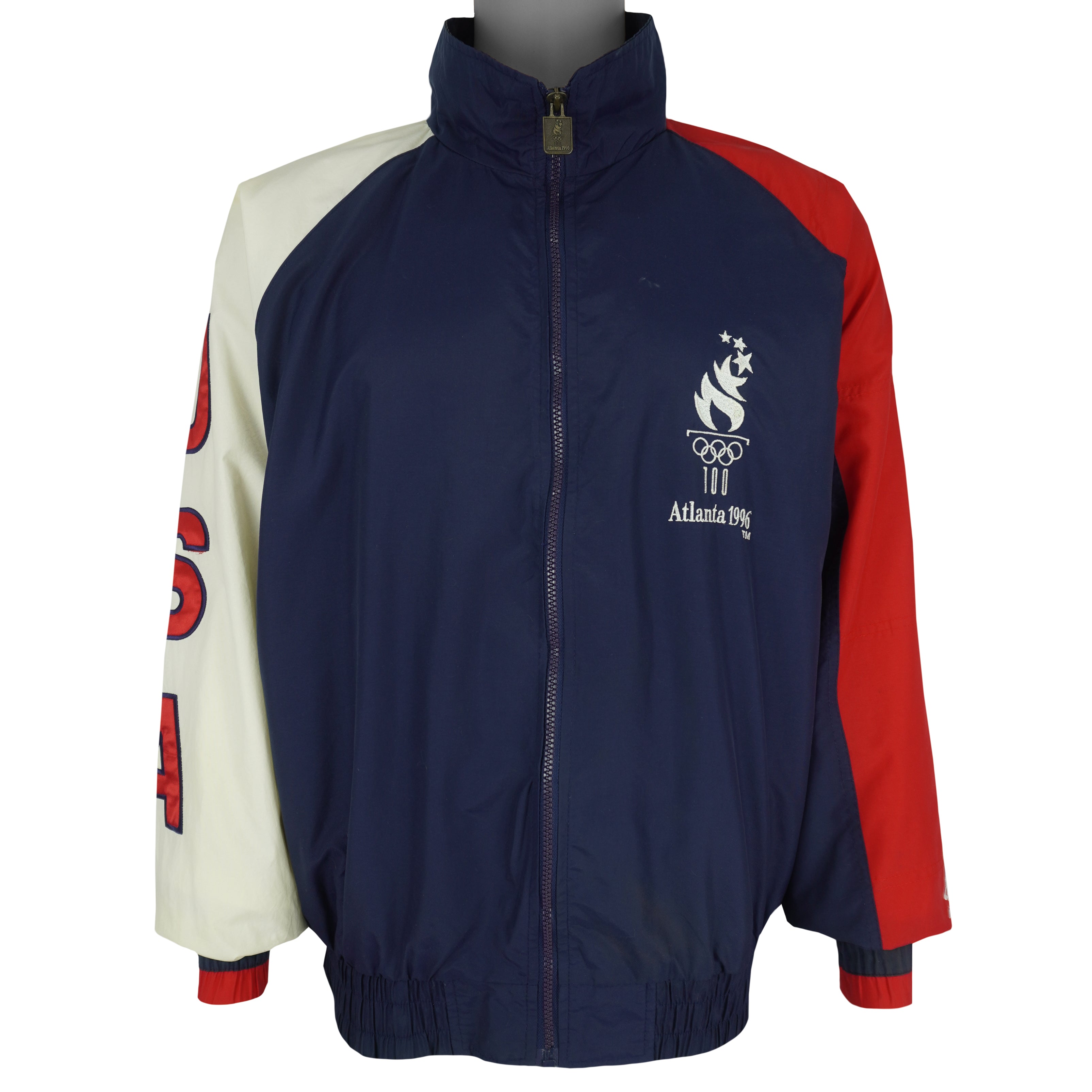 Vintage (Logo Athletic) - Atlanta Olympics Team USA Windbreaker 1996 Large Vintage Retro