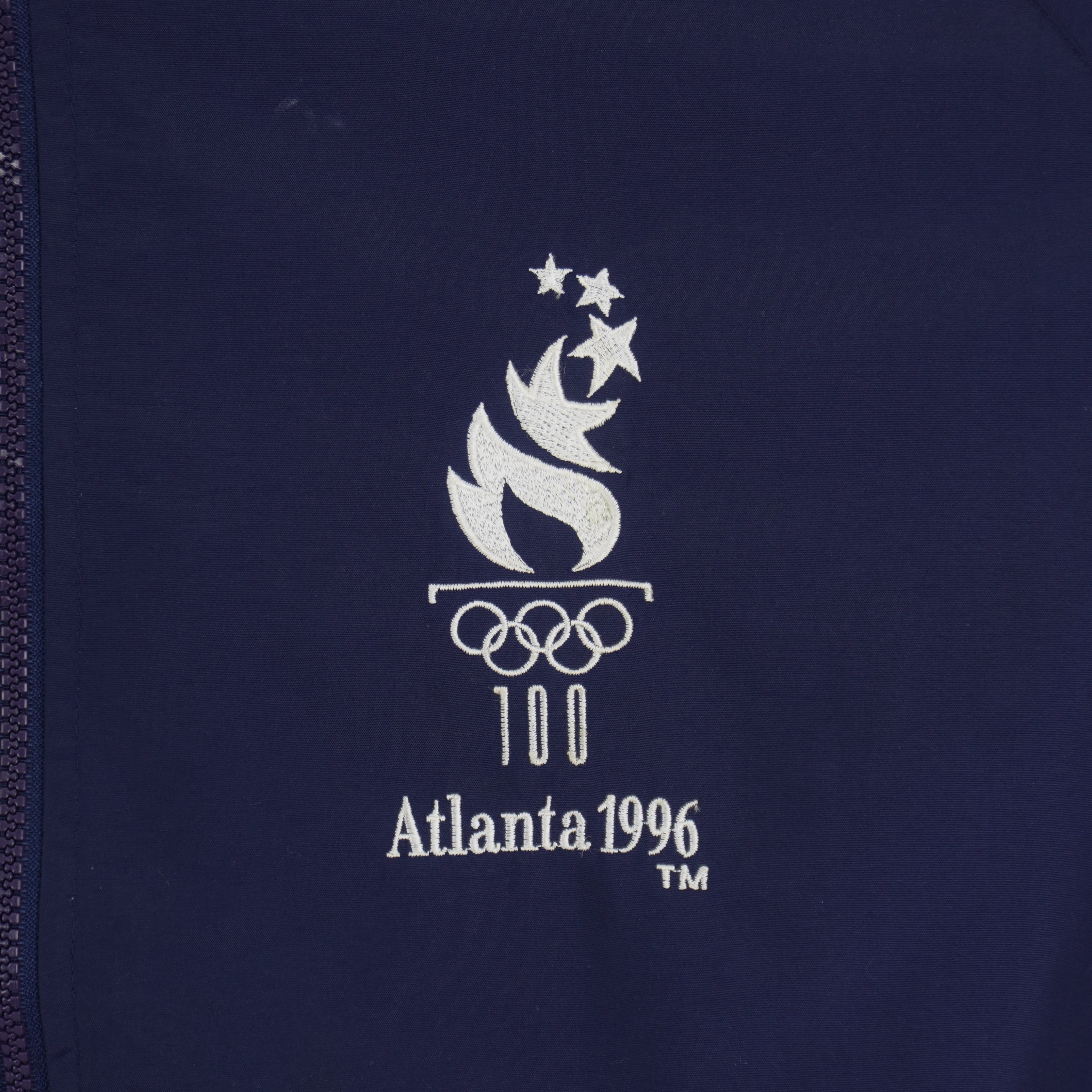 Vintage (Logo Athletic) - Atlanta Olympics Team USA Windbreaker 1996 Large Vintage Retro