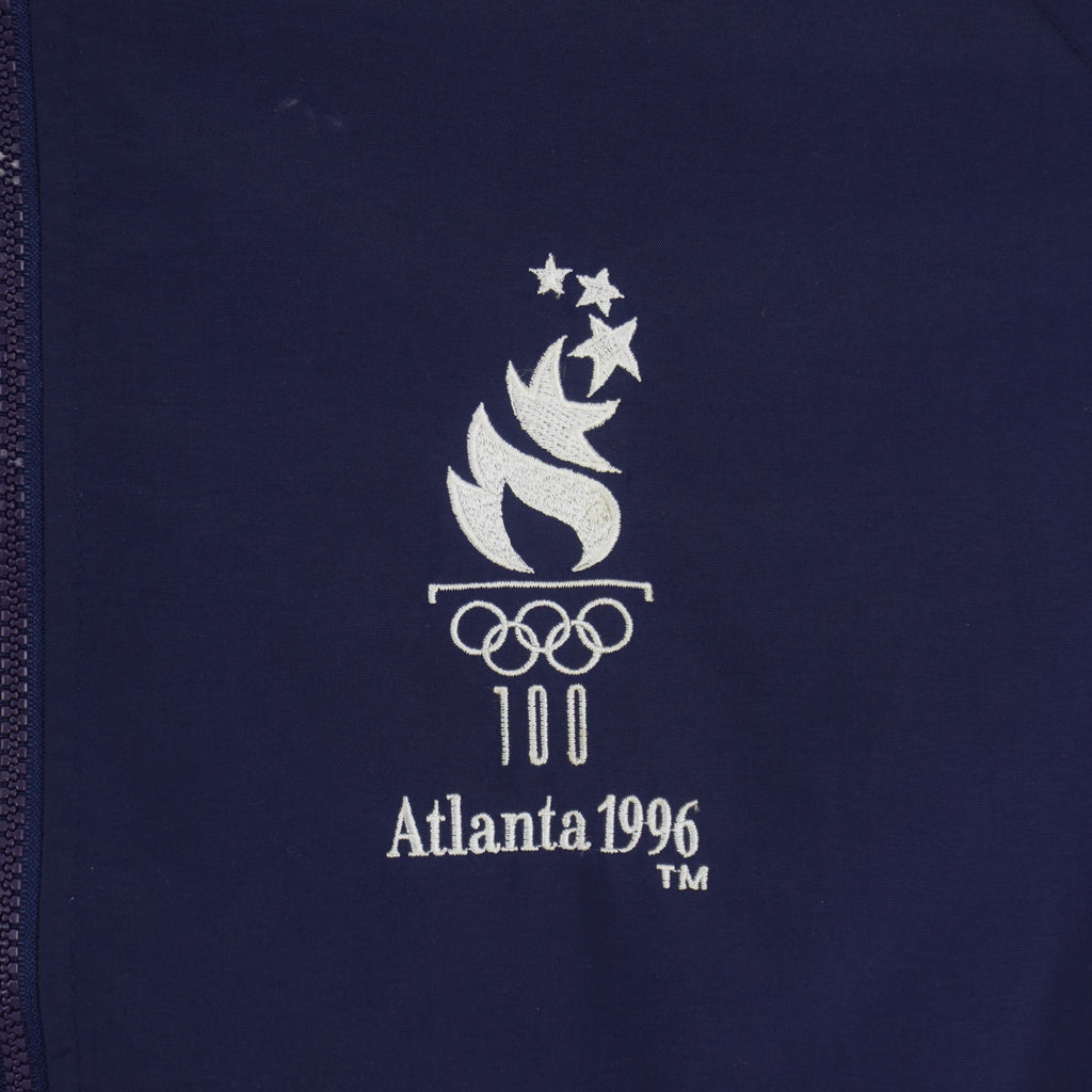 Vintage (Logo Athletic) - Atlanta Olympics Team USA Windbreaker 1996 Large Vintage Retro