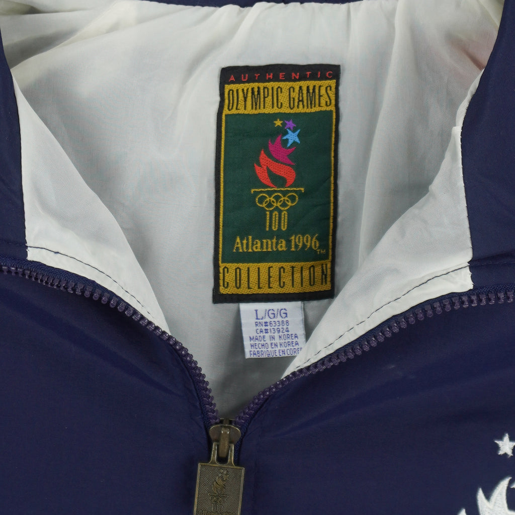 Vintage (Logo Athletic) - Atlanta Olympics Team USA Windbreaker 1996 Large Vintage Retro
