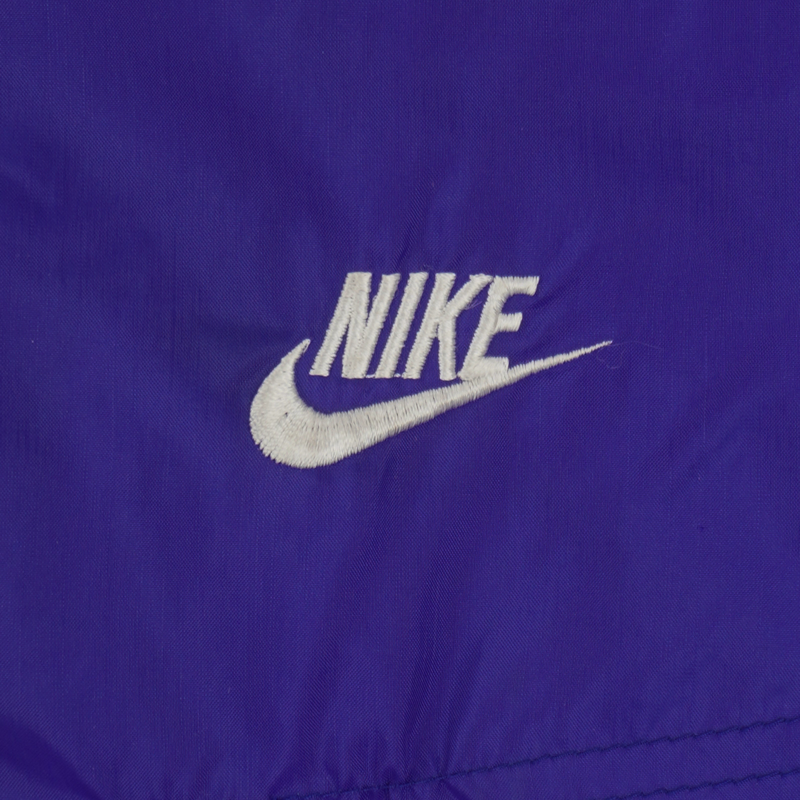 Nike - Purple & Black Colorblock Windbreaker 1990s Large Vintage Retro
