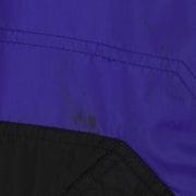 Nike - Purple & Black Colorblock Windbreaker 1990s Large Vintage Retro