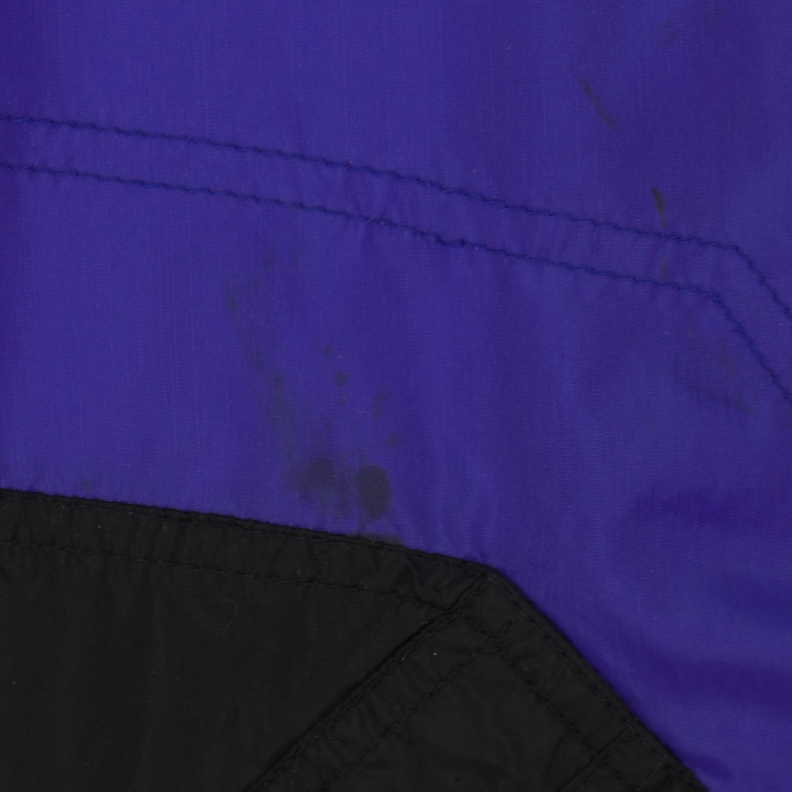 Nike - Purple & Black Colorblock Windbreaker 1990s Large Vintage Retro