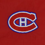 Starter - Red Montreal Canadiens Embroidered Windbreaker 1990s XX-Large Vintage Retro Hockey