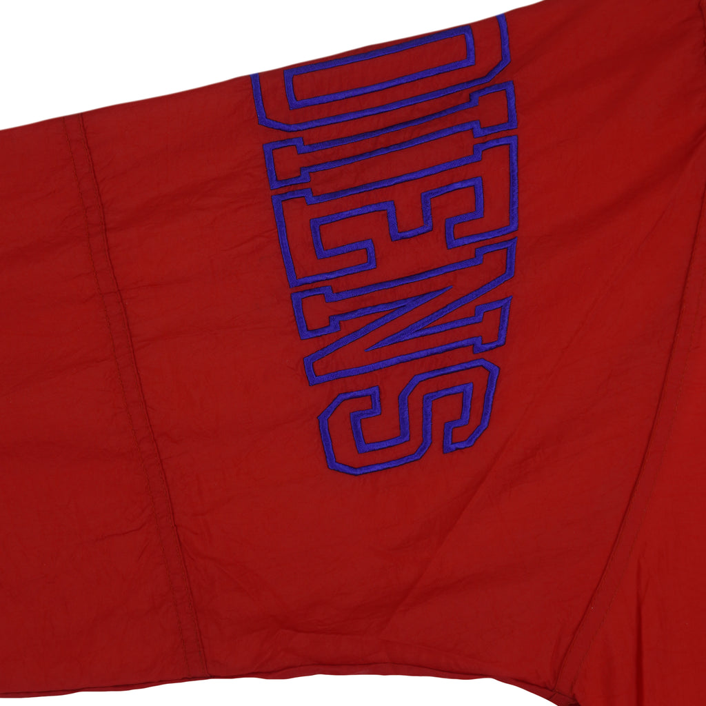 Starter - Red Montreal Canadiens Embroidered Windbreaker 1990s XX-Large Vintage Retro Hockey