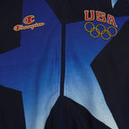 Champion - Atlanta Olympics Team USA Track Jacket 1996 Small Vintage Retro