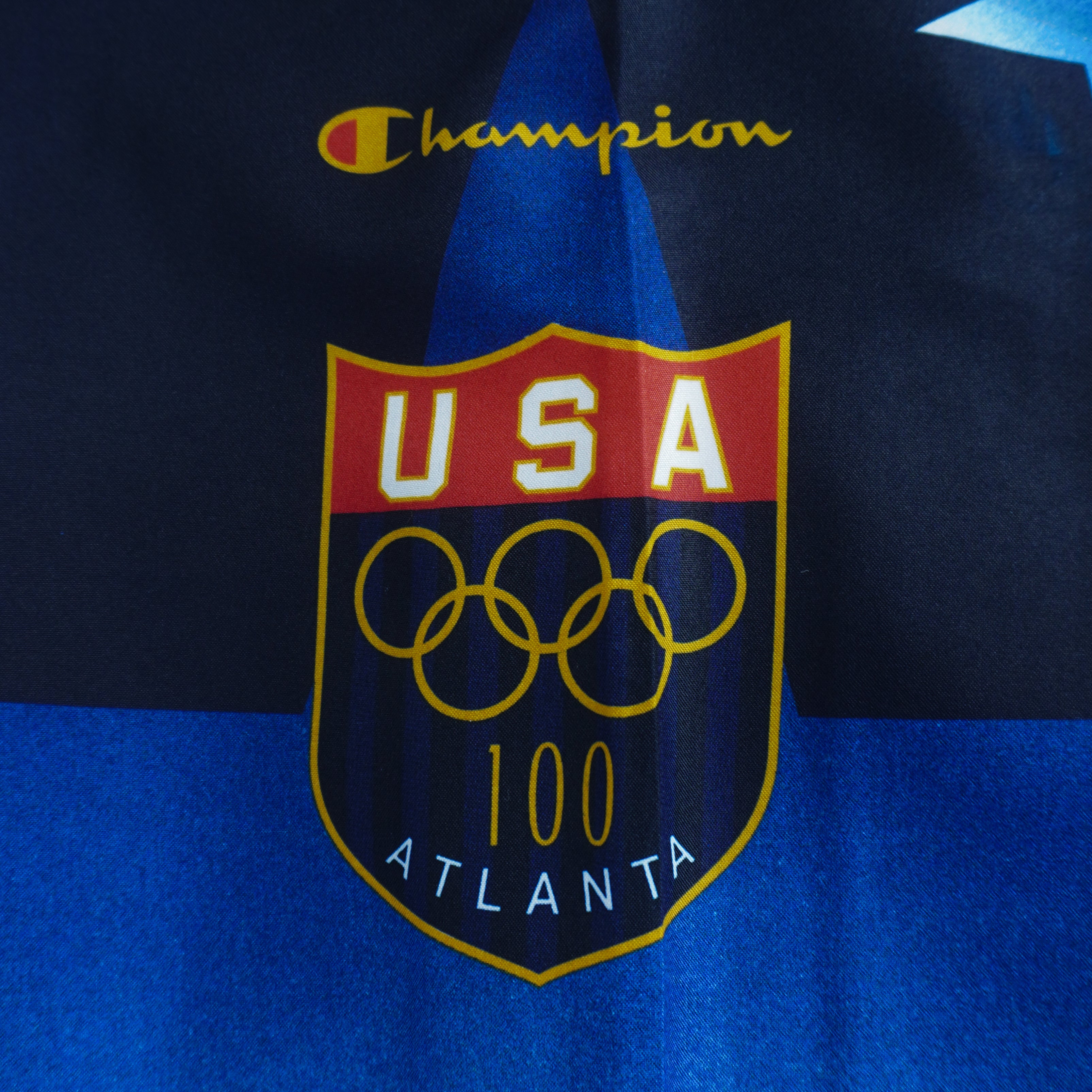 Champion - Atlanta Olympics Team USA Track Jacket 1996 Small Vintage Retro
