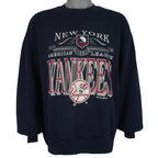 MLB (Bike) - New York Yankees American League Sweatshirt 1994 X-Large Vintage Retro Baseball