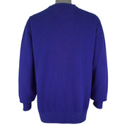 NCAA (Midwest) - Blue Kentucky Wildcats Crew Neck Sweatshirt 1990s Large Vintage Retro