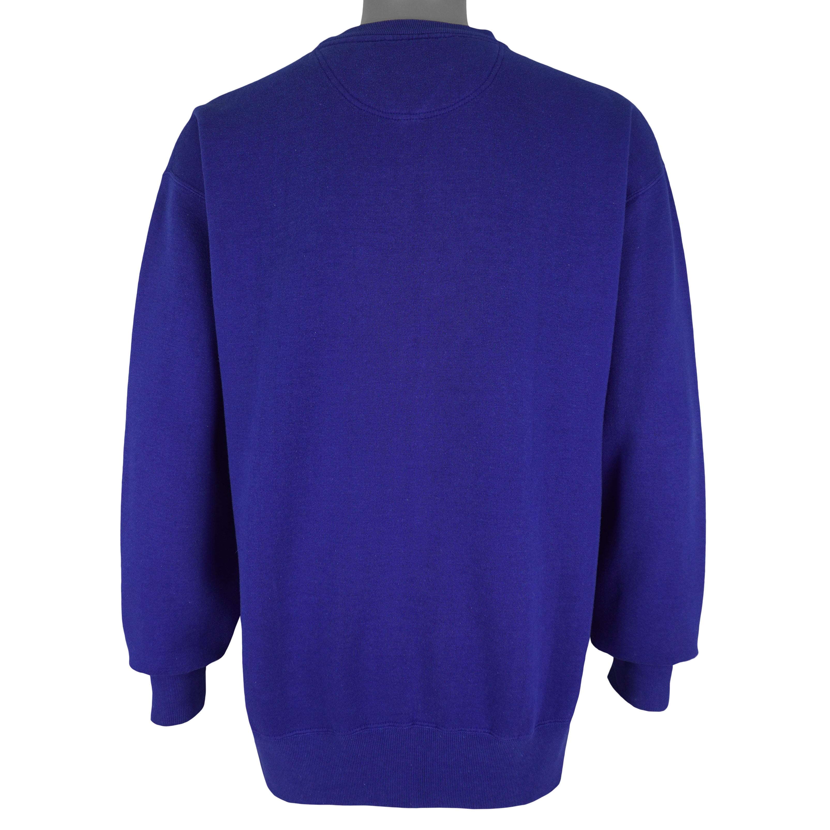 NCAA (Midwest) - Blue Kentucky Wildcats Crew Neck Sweatshirt 1990s Large Vintage Retro