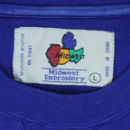 NCAA (Midwest) - Blue Kentucky Wildcats Crew Neck Sweatshirt 1990s Large Vintage Retro