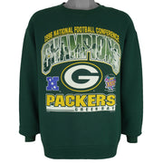 NFL (Lee) - Green Bay Packers NFC Super Bowl XXXI Sweatshirt 1997 Medium Vintage Retro Football