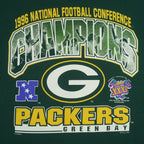 NFL (Lee) - Green Bay Packers NFC Super Bowl XXXI Sweatshirt 1997 Medium Vintage Retro Football
