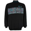 Vintage (Real America) - Park City Abstract Pattern Turtleneck Sweatshirt 1990s Large Vintage Retro