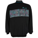Vintage (Real America) - Park City Abstract Pattern Turtleneck Sweatshirt 1990s Large