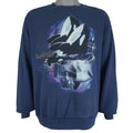 Vintage (Lee) - Sea World Killer Whales Crew Neck Sweatshirt 1990s Large Vintage Retro