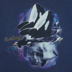 Vintage (Lee) - Sea World Killer Whales Crew Neck Sweatshirt 1990s Large Vintage Retro