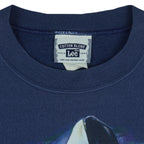 Vintage (Lee) - Sea World Killer Whales Crew Neck Sweatshirt 1990s Large Vintage Retro