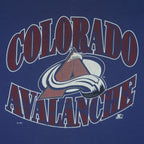 Starter - Colorado Avalanche Single Stitch T-Shirt 1990s X-Large Vintage Retro Hockey