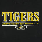 NCAA (Pro Player) - University Of Missouri Tigers Crew Neck Sweatshirt 1990s X-Large Vintage Retro