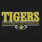 NCAA (Pro Player) - University Of Missouri Tigers Crew Neck Sweatshirt 1990s X-Large Vintage Retro