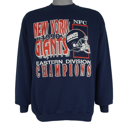 NFL (Trench) - New York Giants Champions Crew Neck Sweatshirt 1990 Medium