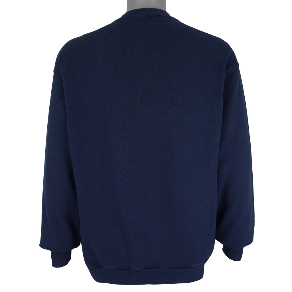 NFL (Trench) - New York Giants Champions Crew Neck Sweatshirt 1990 X-Large Vintage Retro Football