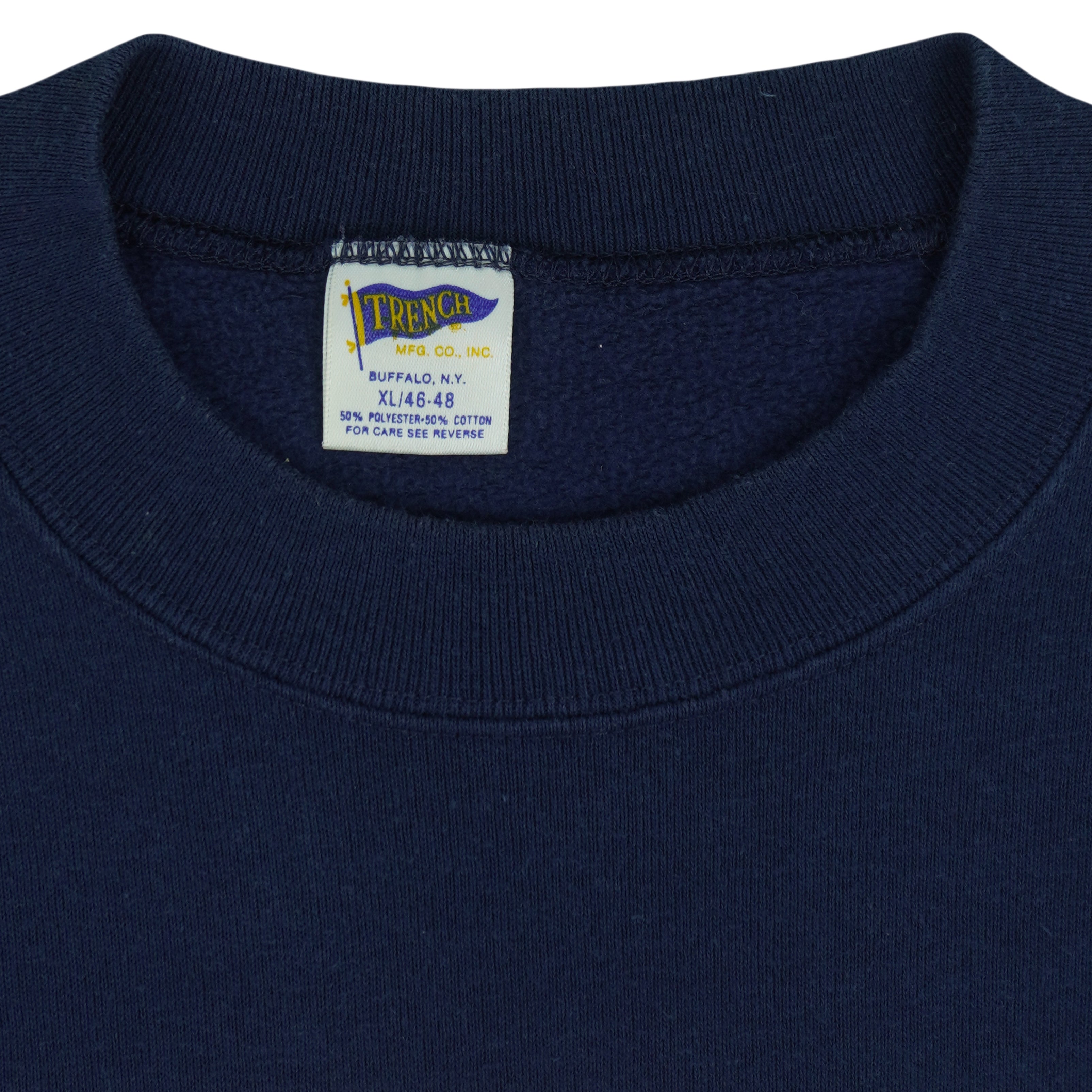 NFL (Trench) - New York Giants Champions Crew Neck Sweatshirt 1990 X-Large Vintage Retro Football