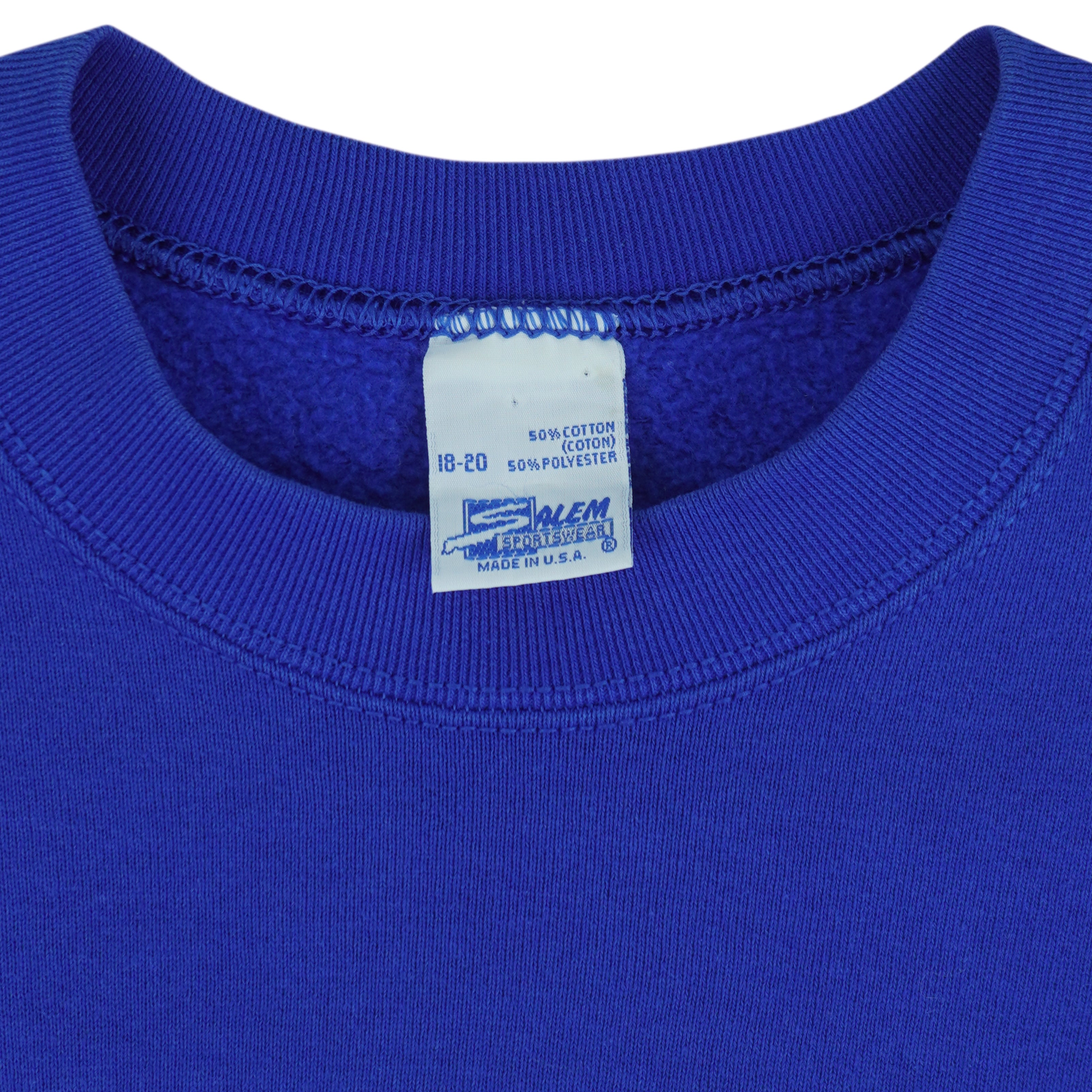 NHL (Salem) - St. Louis Blues Embroidered Crew Neck Sweatshirt 1990s Small Vintage Retro Hockey