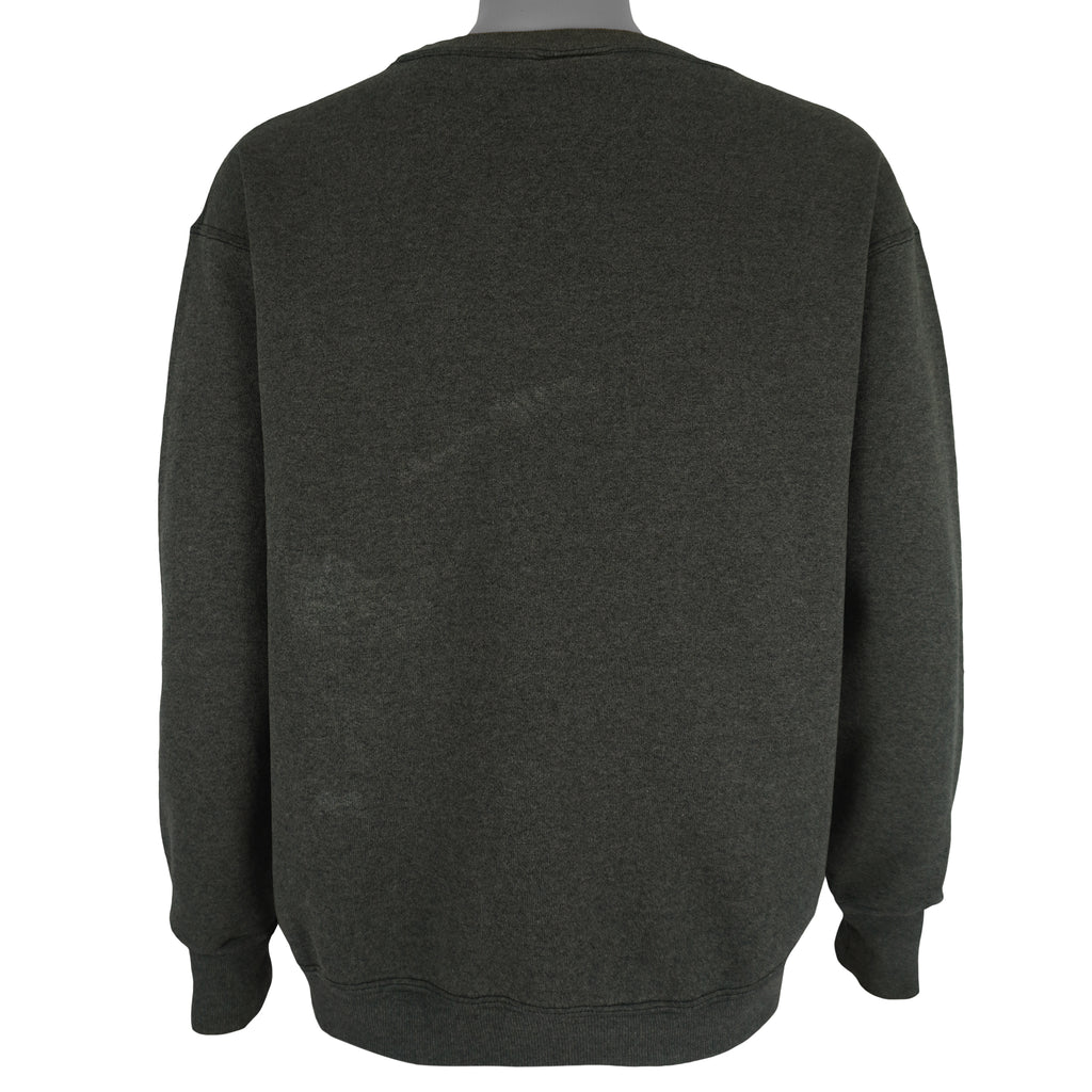 NCAA (Delta) - Grey Auburn Tigers Crew Neck Sweatshirt 1990s Large Vintage Retro