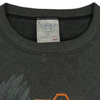 NCAA (Delta) - Grey Auburn Tigers Crew Neck Sweatshirt 1990s Large Vintage Retro