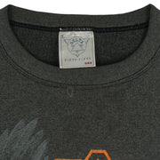 NCAA (Delta) - Grey Auburn Tigers Crew Neck Sweatshirt 1990s Large Vintage Retro